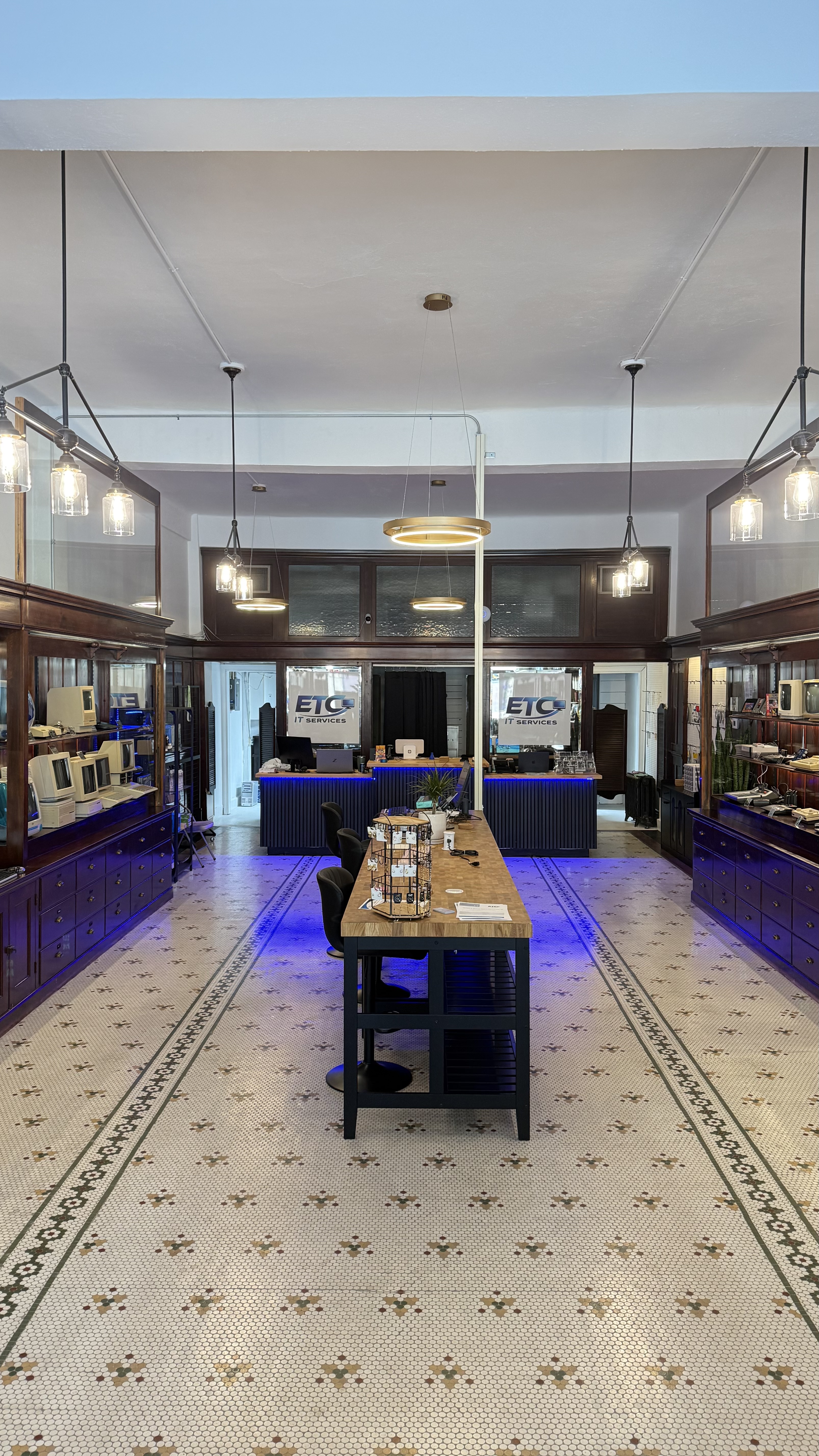Inside ETC store